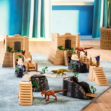 Schleich Dinosaurs 42656 : Grande Conquête du Temple perdu