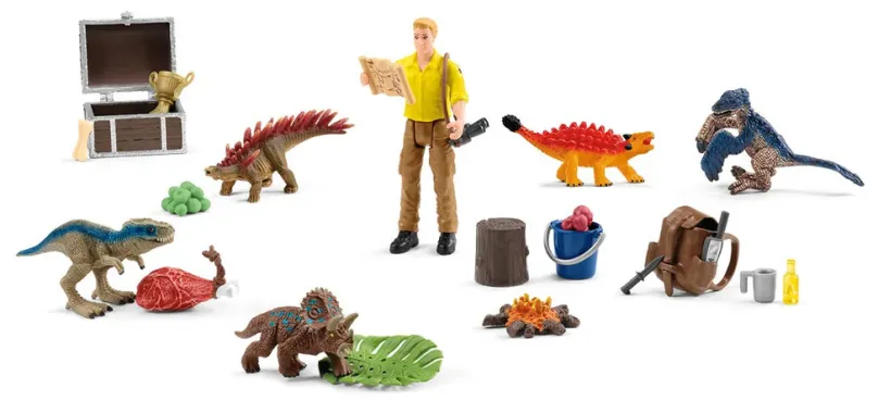 Schleich Dinosaurs 98984 : Calendrier de l&#039;avent Dinosaurs 2023