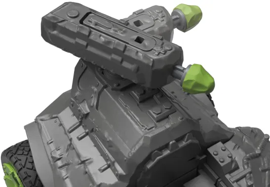 Schleich Eldrador Creatures 42665 : Jet de Pierre rétrofriction avec Mini Creature