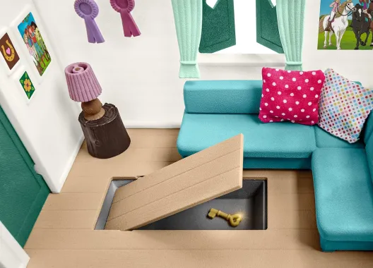 Schleich Horse Club 42415 : Caravane pour les rencontres secrètes du club