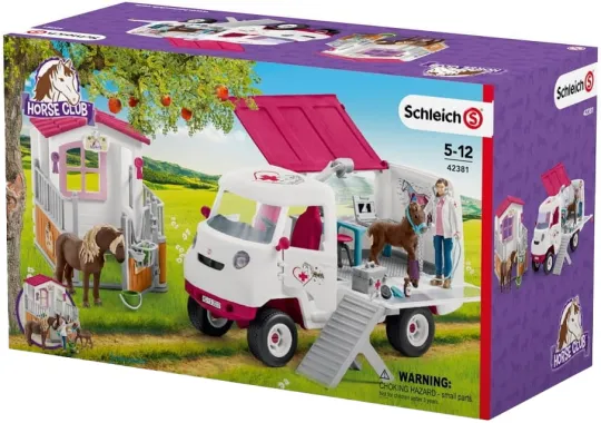 Schleich Horse Club 42381 : Visite du vétérinaire à la ferme