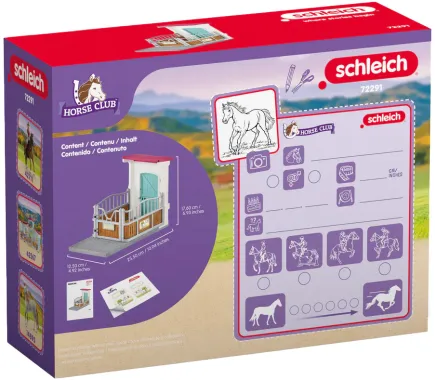 Schleich Horse Club 72291 : Box pour chevaux modulaire
