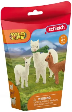 Schleich Wild Life 42544 : Famille d’alpagas