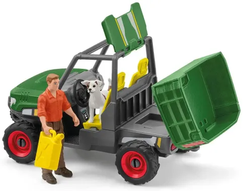 Schleich Farm World 42659 : Garde forestier avec véhicule