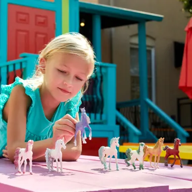 Schleich Bayala 70763 : Licorne à collectionner Améthyste