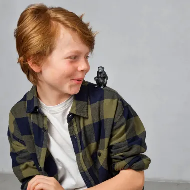 Schleich Wild Life 14943 : Femelle Bonobo (circular)