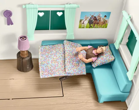 Schleich Horse Club 42415 : Caravane pour les rencontres secrètes du club