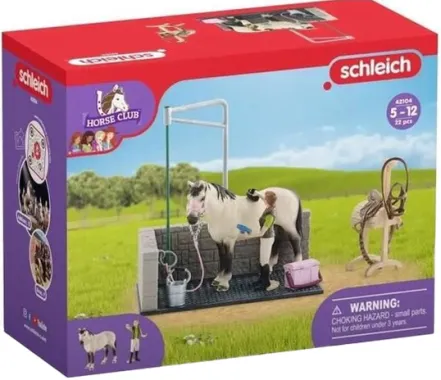 Schleich Horse Club 42104 : Box de lavage pour chevaux