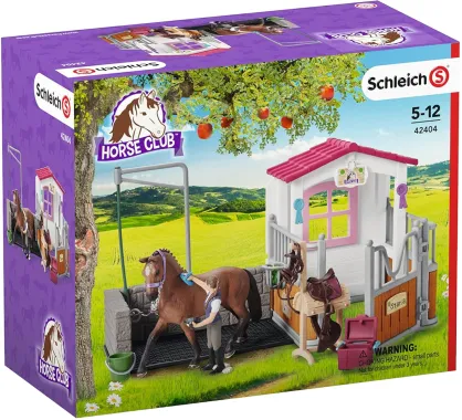 Schleich Horse Club 42404 : Station de lavage et box pour chevaux