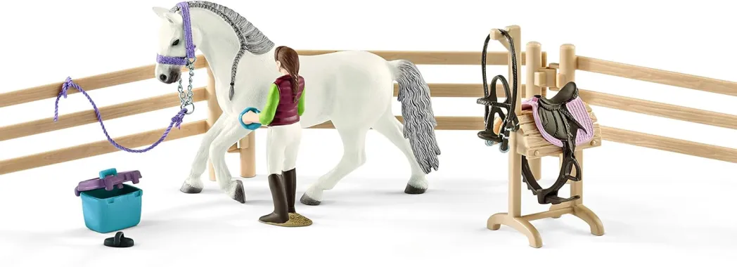 Schleich Horse Club 72121 : Intervention de la vétérinaire à l’école d’équitation