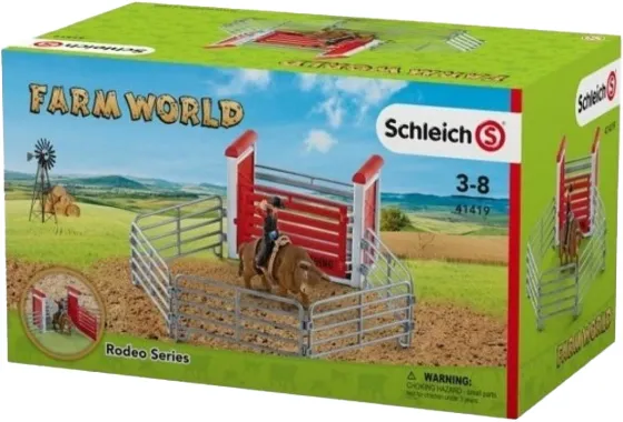 Schleich Farm World 41419 : Rodéo avec Cowboy