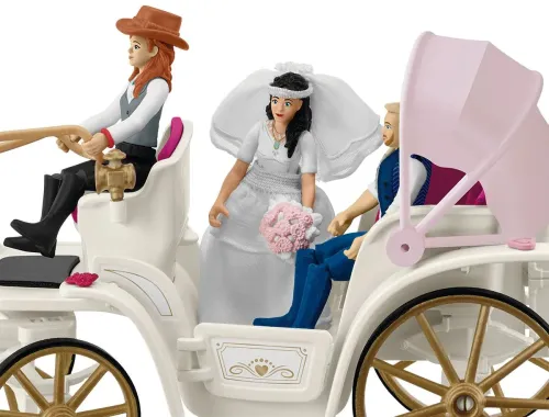 Schleich Horse Club 42641 : La Calèche des Mariés