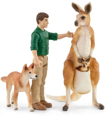 Schleich Wild Life 42623 : Aventures en Océanie (National Geographic)