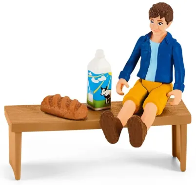 Schleich Farm World 42528 : Etal mobile de la ferme