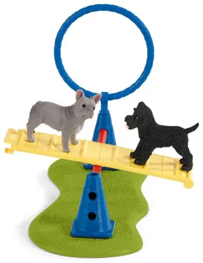 Schleich Farm World 42536 : Divertissement pour chiens