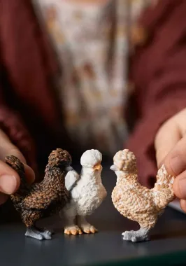 Schleich Farm World 42574 : Trio de poules