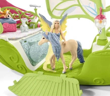 Schleich Bayala 42444 : Bateau fleuri magique de Sera