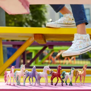 Schleich Bayala 70763 : Licorne à collectionner Améthyste