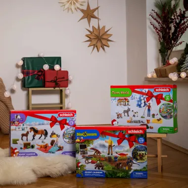 Schleich Dinosaurs 98984 : Calendrier de l&#039;avent Dinosaurs 2023