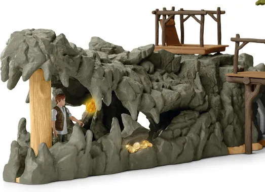 Schleich Wild Life 42350 : Station de recherche des crocodiles dans la jungle