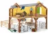Schleich Farm World 42407 : Ferme avec étable et animaux