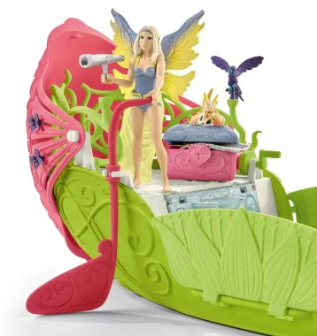 Schleich Bayala 42444 : Bateau fleuri magique de Sera
