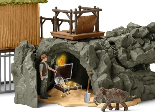 Schleich Wild Life 42350 : Station de recherche des crocodiles dans la jungle