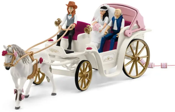Schleich Horse Club 42641 : La Calèche des Mariés