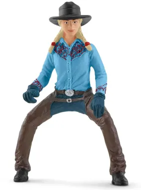 Schleich Farm World 42577 : Equipe de Cowboy et leurs lassos