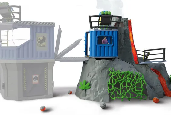 Schleich Dinosaurs 42564 : Expédition au grand volcan