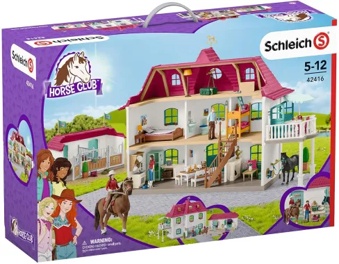 Schleich Horse Club 42416 : Grand Centre Equestre avec habitation et écurie