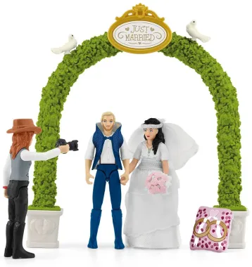 Schleich Horse Club 42641 : La Calèche des Mariés