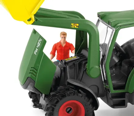 Schleich Farm World 42608 : Tracteur et remorque