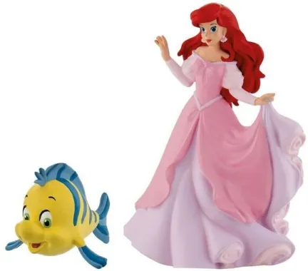 Bullyland La Petite Sirène [Disney] 13437 : Ariel et Polochon