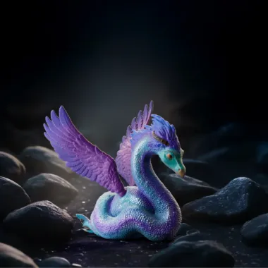 Schleich Harry Potter 14903 : L&#039;Occamy (Les Animaux Fantastiques)