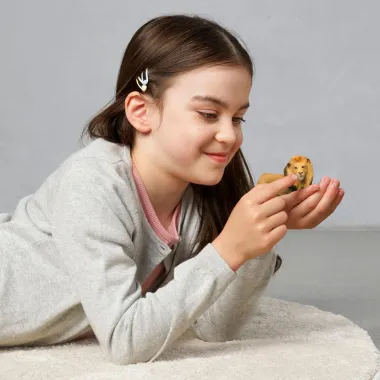 Schleich Wild Life 14945 : Lion (circular)