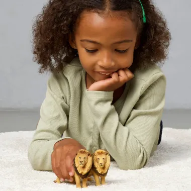 Schleich Wild Life 14945 : Lion (circular)