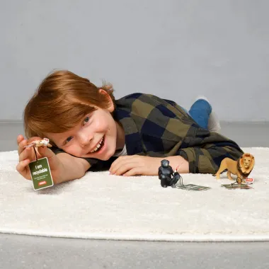 Schleich Wild Life 14945 : Lion (circular)