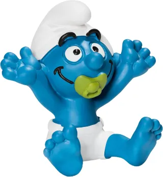 Bébé Schtroumpf avec Sucette