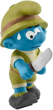 Schleich Les Schtroumpfs 20782 : Schtroumpf aventurier de la jungle