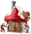 Schleich Les Schtroumpfs 20803 : Maison des Schtroumpfs avec 2 figurines