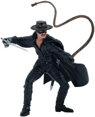 Zorro au fouet