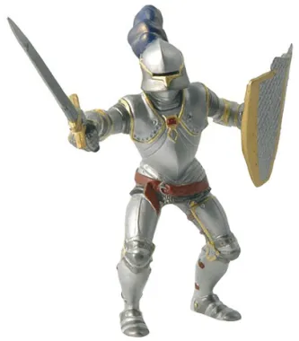 Papo Fantastique et Médiéval 33016 : Mini Chevaliers (Tube, 12 pcs)