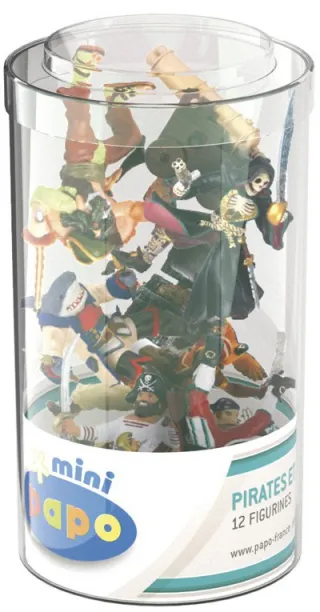 Mini Plus Pirates &amp; corsaires (Tube, 12 pcs)