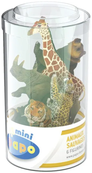 Mini Plus Sauvages Lot 2 (Tube, 6 pcs)