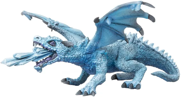 Papo Fantastique et Médiéval 36034 : Dragon de glace