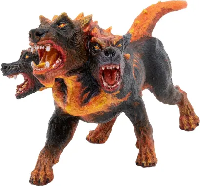 Papo Fantastique et Médiéval 36036 : Cerbère de feu