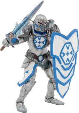 Papo Fantastique et Médiéval 36040 : Chevalier d&#039;argent