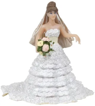 Mariée dentelle blanche