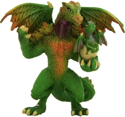 Papo Le monde enchanté 39089 : Dragon de la forêt